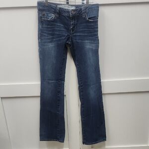 Ed Hardy Women's Boot Cut Jeans - Dark Blue